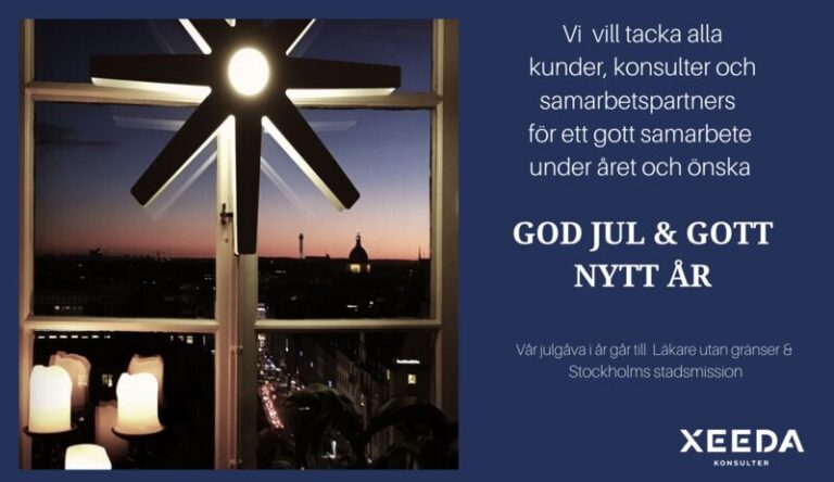 Läs mer om artikeln God Jul & Gott Nytt År!