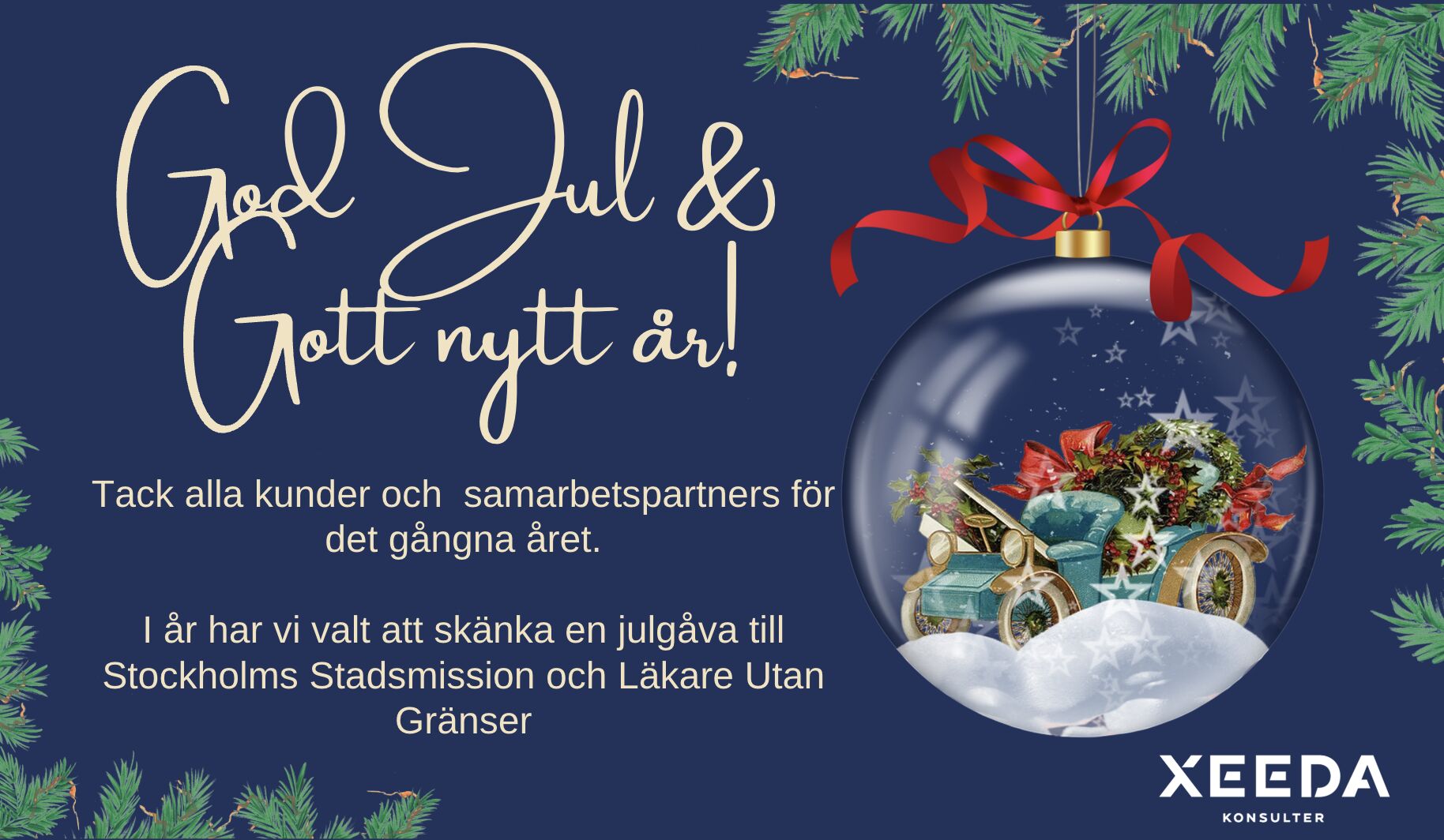 Du visar för närvarande God jul och Gott nytt år!