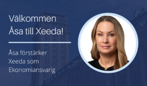 Läs mer om artikeln Välkommen Åsa till Xeeda!