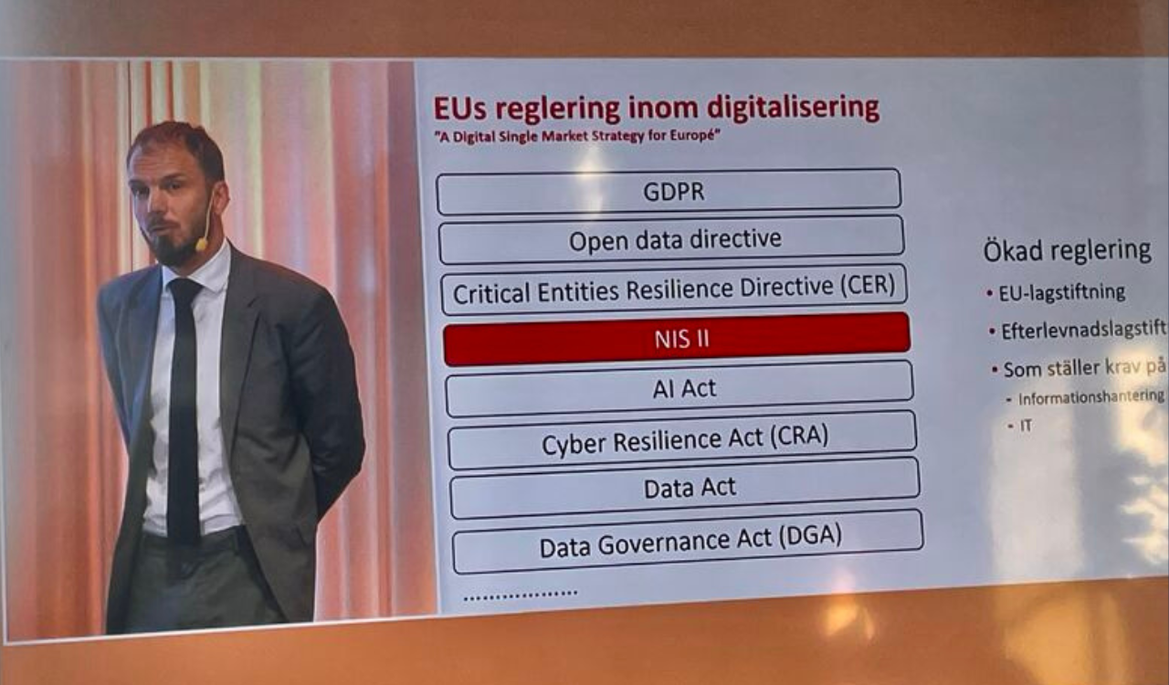 Du visar för närvarande Xeeda föreläser på MSBs Cybersäkerhetskonferens 2025
