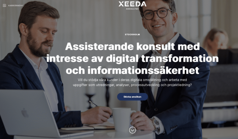 Läs mer om artikeln Xeeda rekryterar konsult inom informationssäkerhet och verksamhetsutveckling